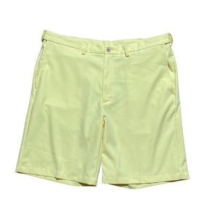 Cool 18 Degree Pro Yellow Preppy Leisure Athletic Shorts 38